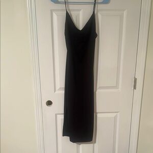 Black slip with slit
